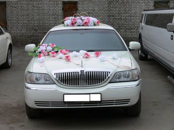 Свадебная флористика / Украшения для машин /  Украшение автомобиля 
