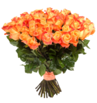 Розы голландские красно-желтые 